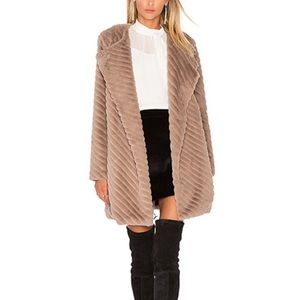BB Dakota faux fur coat